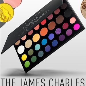 James Charles makeup palette Morphe